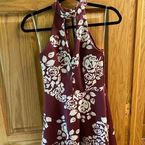 Juniors halter top dress.